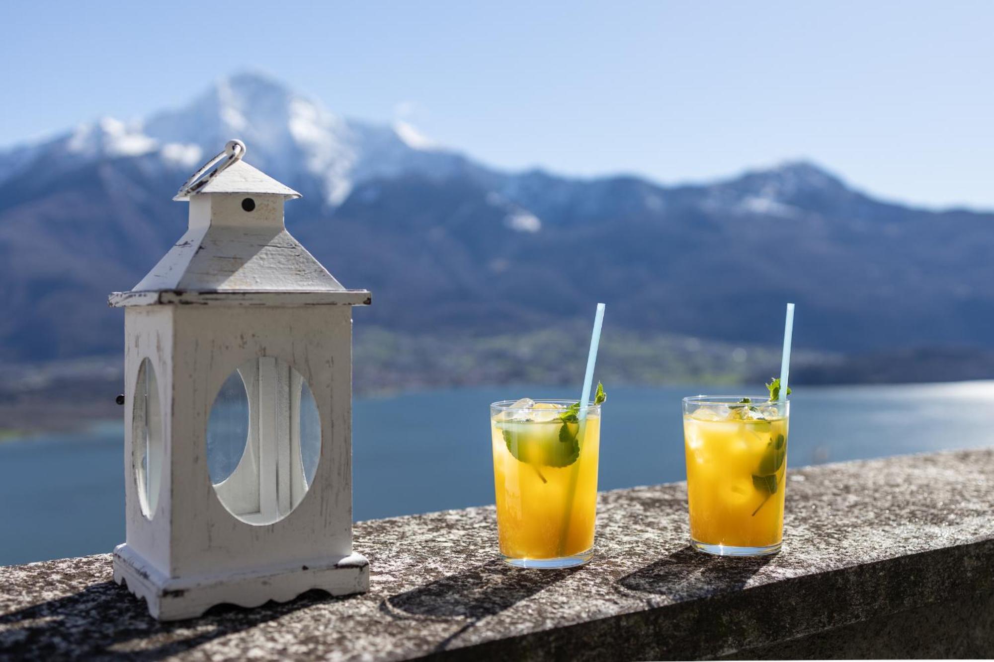 Lago Di Como - Luxury Panoramic Garden - Free Wifi Villa Gera Lario Eksteriør billede