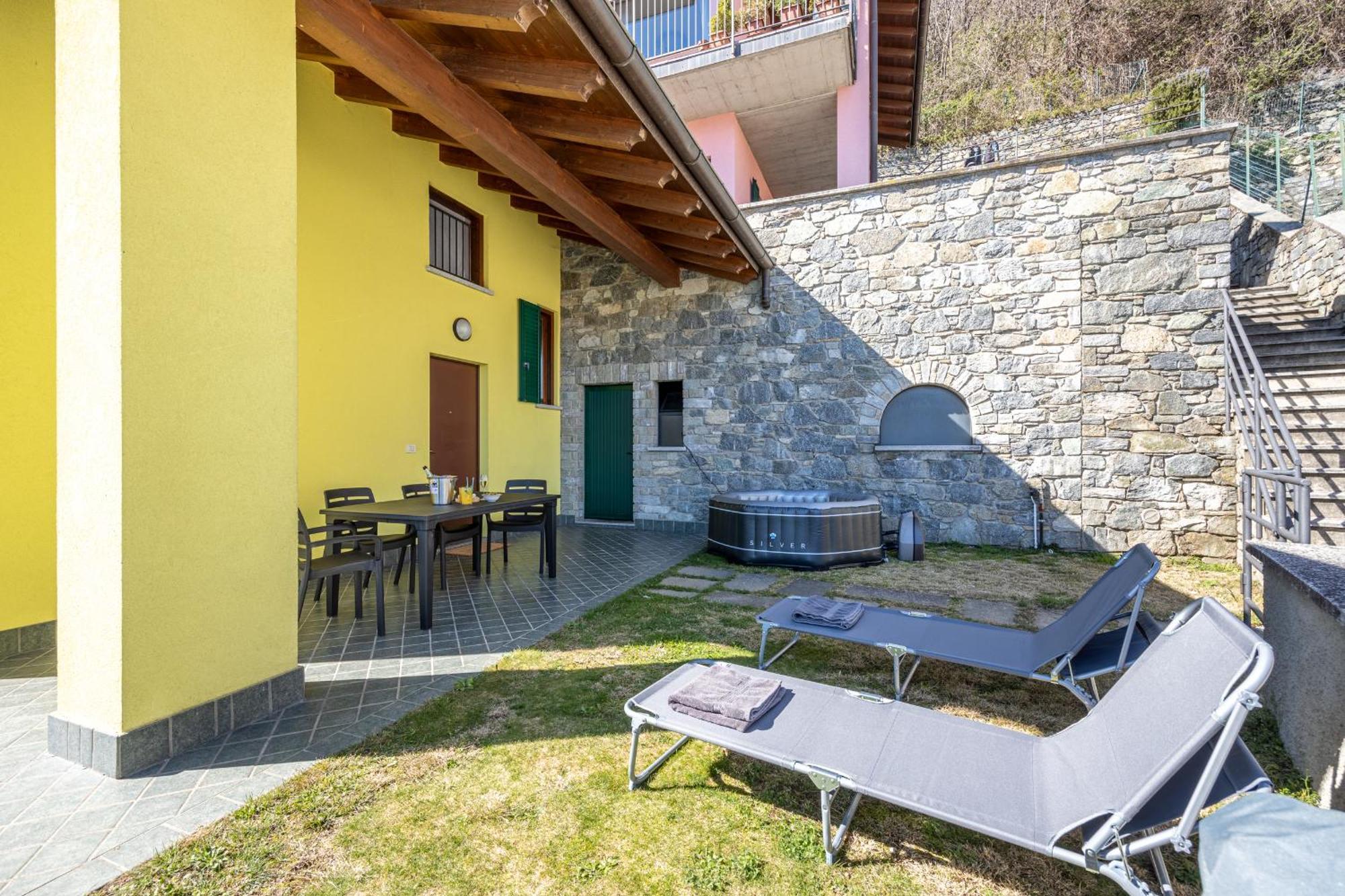 Lago Di Como - Luxury Panoramic Garden - Free Wifi Villa Gera Lario Eksteriør billede