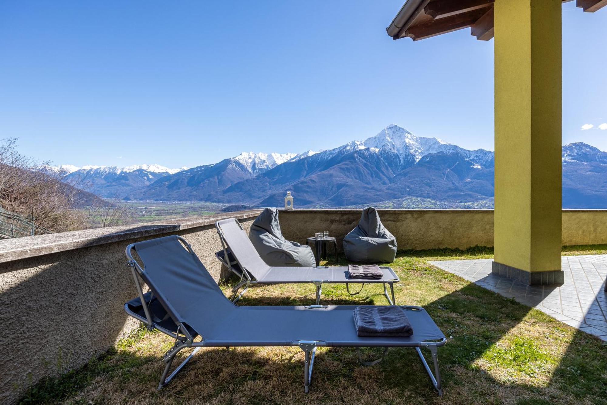 Lago Di Como - Luxury Panoramic Garden - Free Wifi Villa Gera Lario Eksteriør billede