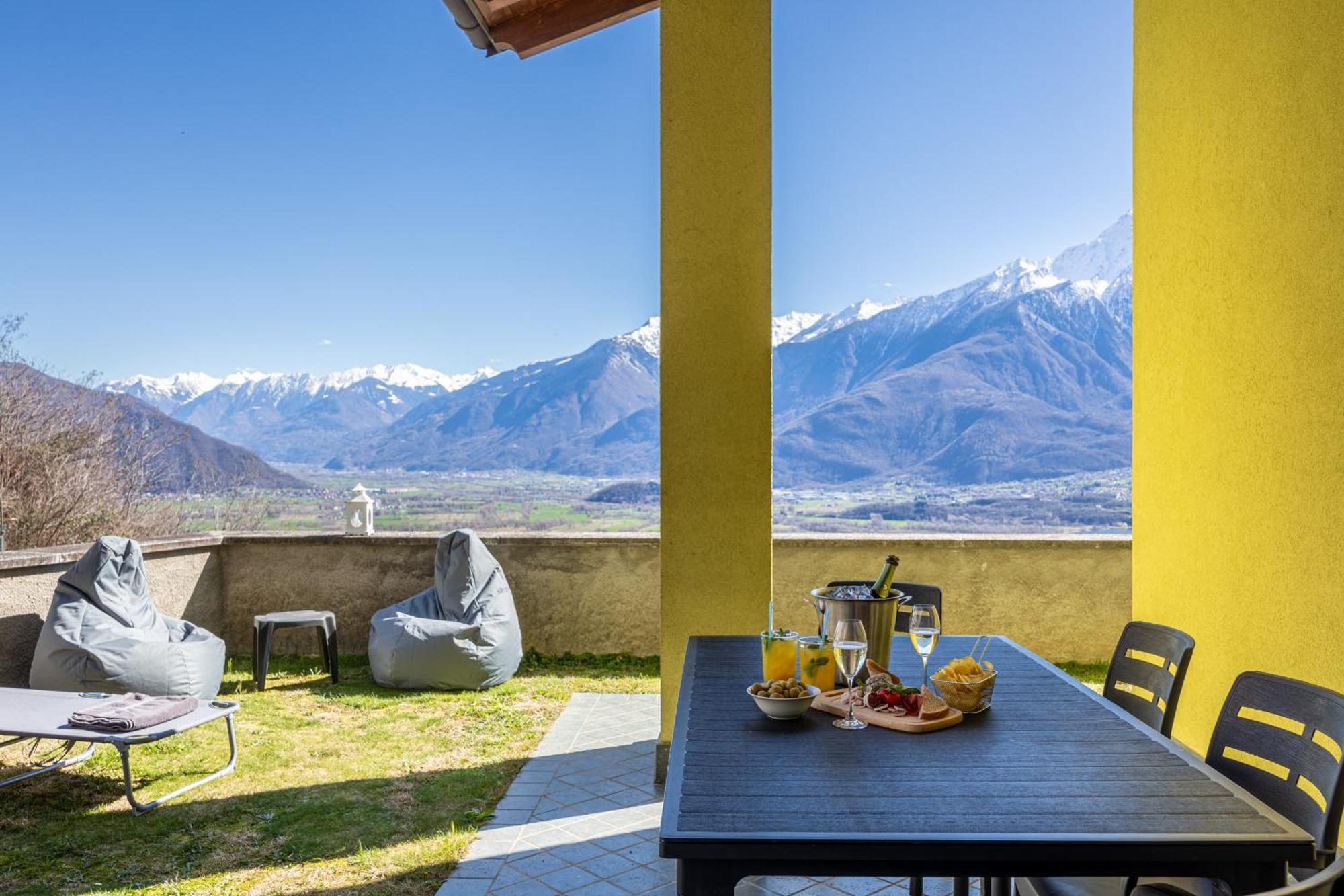 Lago Di Como - Luxury Panoramic Garden - Free Wifi Villa Gera Lario Eksteriør billede