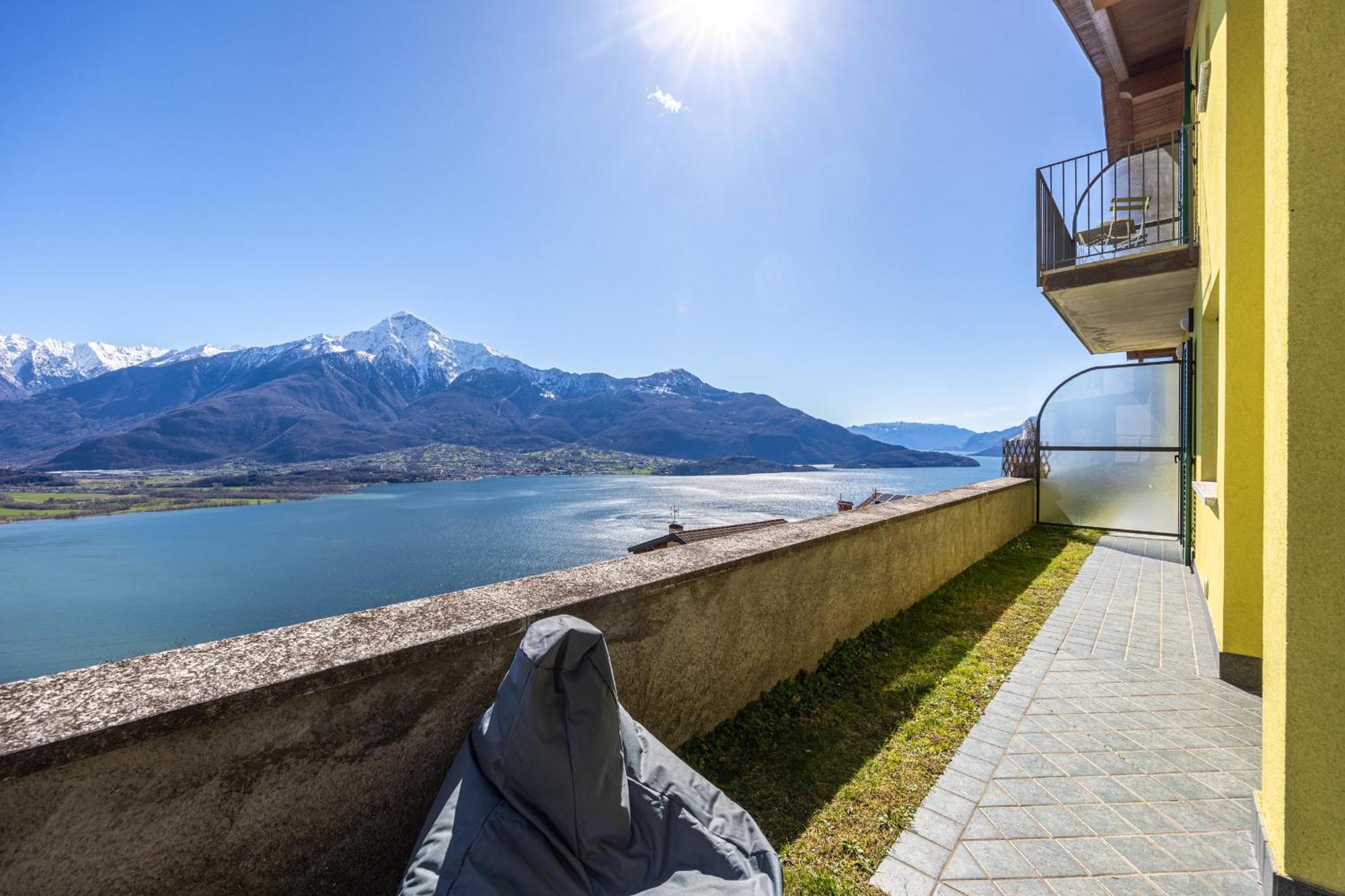 Lago Di Como - Luxury Panoramic Garden - Free Wifi Villa Gera Lario Eksteriør billede