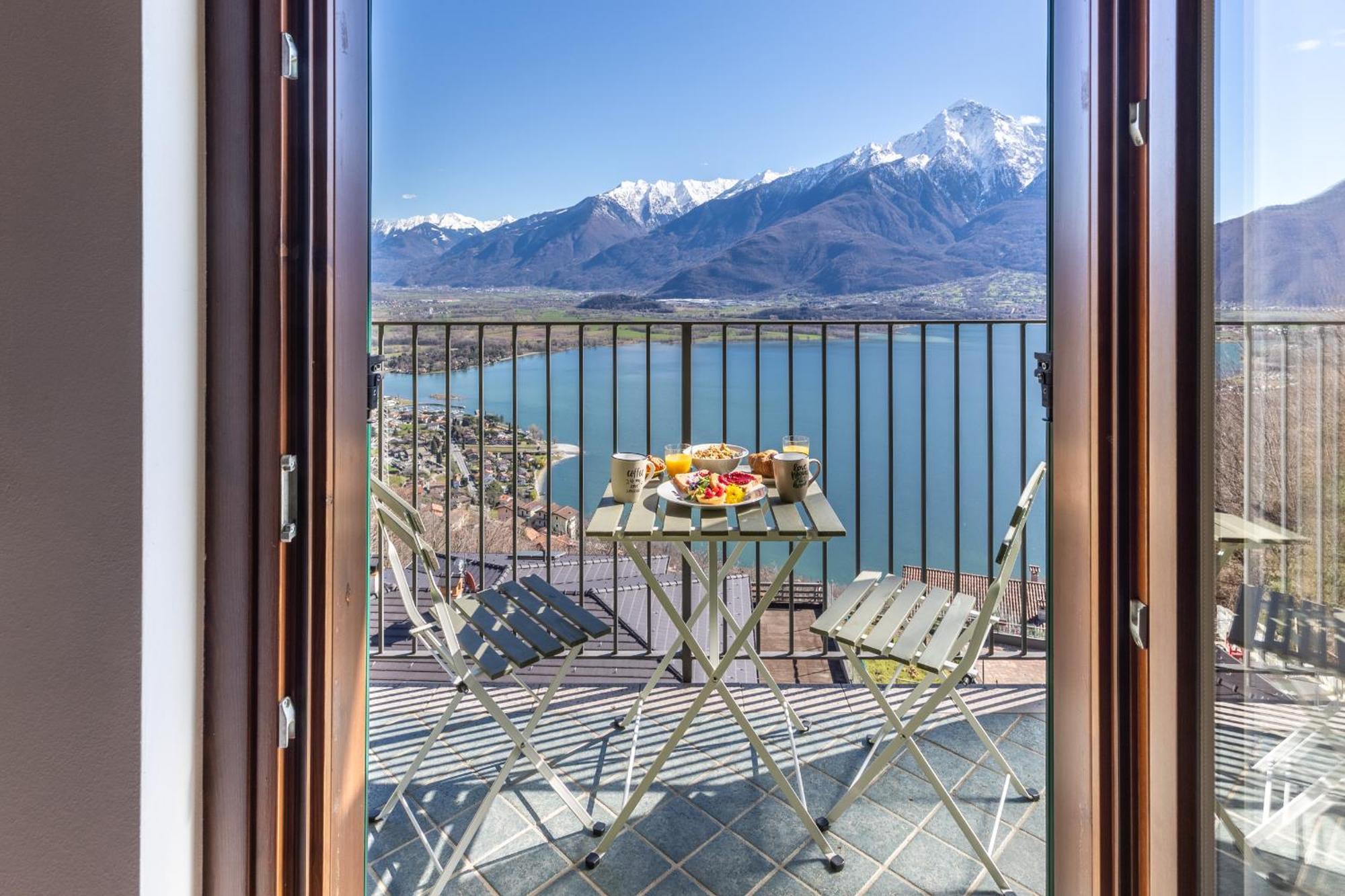 Lago Di Como - Luxury Panoramic Garden - Free Wifi Villa Gera Lario Eksteriør billede